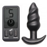 Bang! Plug vibrant Swirl Butt 9.5 x 3.6cm